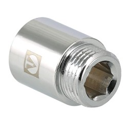 Удлинитель  VALTEC 1" вн. х40мм (ХРОМ)