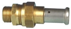 Соединитель прямой 26х1" НР   HENCO