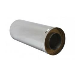 Дымоход-Сэндвич Ferrum 1,0 м (430/0,5 мм + оц.) ф 80х160