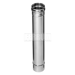 Дымоход Ferrum 0,5 м (430/0,5 мм) Ø150