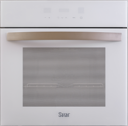 Духовой шкаф электрический SVAR 6012.01эшв-090 S Ultra (белое стекло)